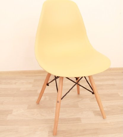 Jídelní židle CINKLA 2 NEW, capuccino-vanilka + buk