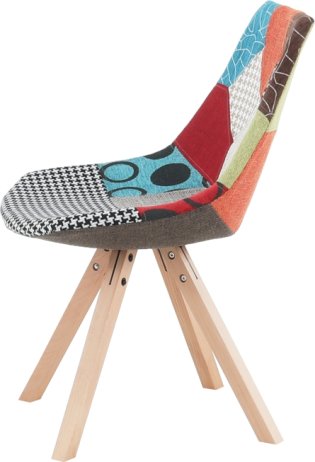 Jídelní židle Sabanas, látka patchwork