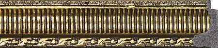 Zrcadlo zlatý akvadukt BY 0798, 54x74 cm