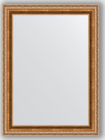Zrcadlo v rámu, bronzový versailleský ornament, 55x75 cm