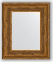 Zrcadlo v rámu, leptaný bronz