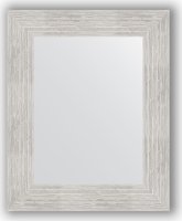 Zrcadlo v rámu 76x156cm, stříbrný déšť 70 mm