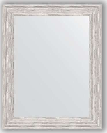 Zrcadlo v rámu 51x141cm, stříbrný déšť 46 mm