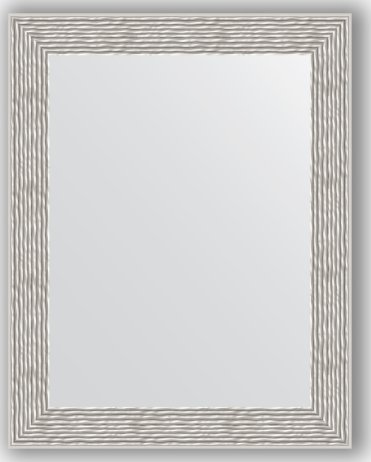 Zrcadlo v rámu, vlnky hliník, rozměr 51x141cm