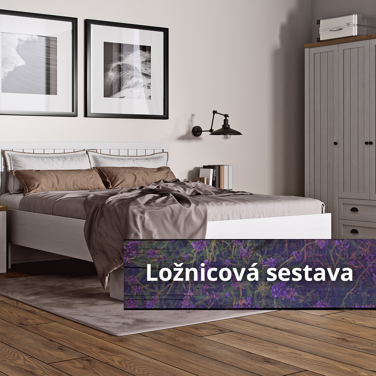 Ložnicová sestava Provence